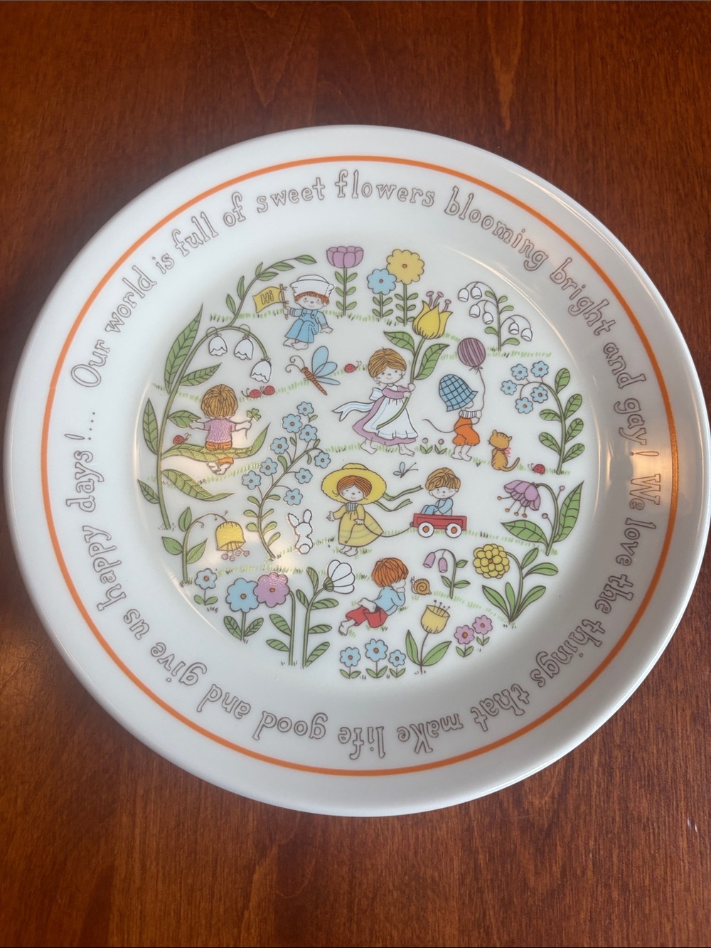 Vintage Lenox "Gentle Friends"  3Pc. Children's Dish, Bowl & Cup